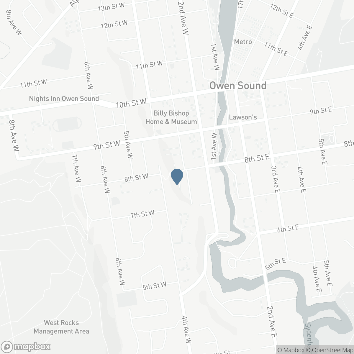 790 3RD AVE A AVENUE W, Owen Sound, Ontario N4K 4P3